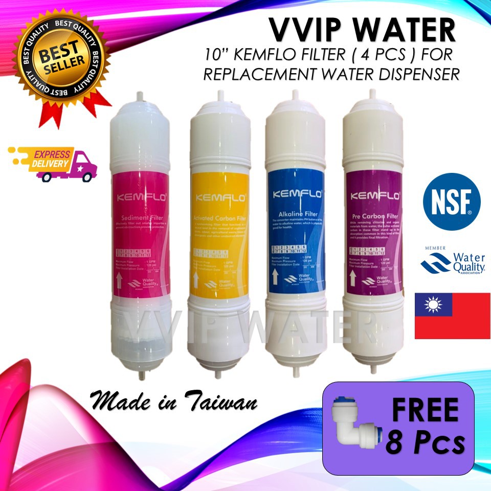 KEMFLO 4 IN 1 ALKALINE WATER FILTER ITYPE ( MADE IN TAIWAN ) Shopee