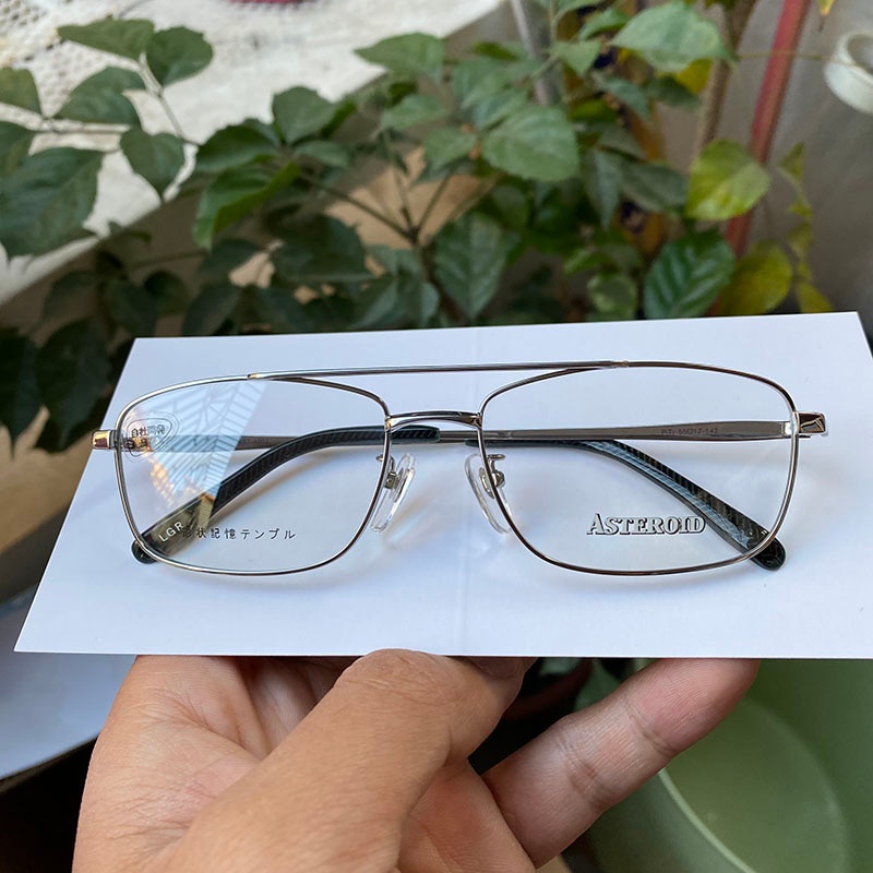 Men's Super Durable Platinum Titanium Glasses Frame Medium/Large Eyewear