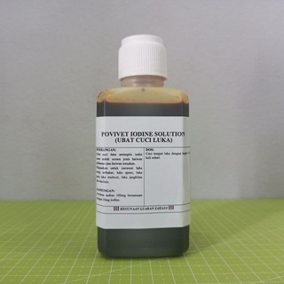 Povivet Iodine Solution 120ml (Ubat Cuci Luka) *Repack*  Shopee Malaysia