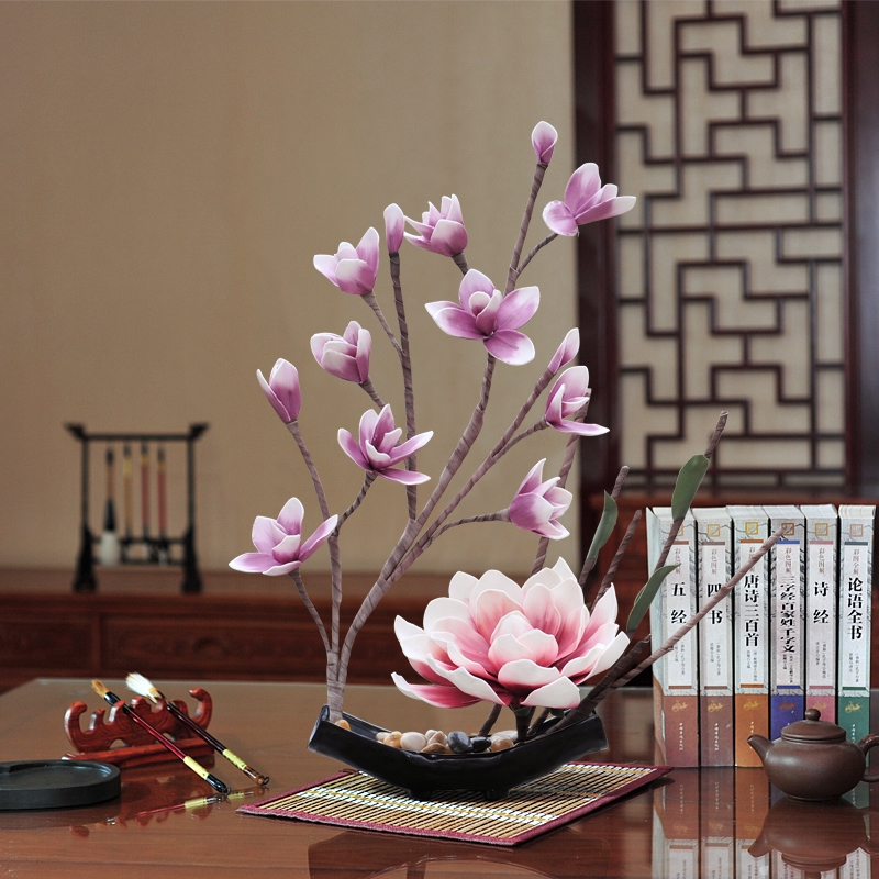Pokok Orkid Hiasan Deko Perhiasan Bunga  Meja Artificial 