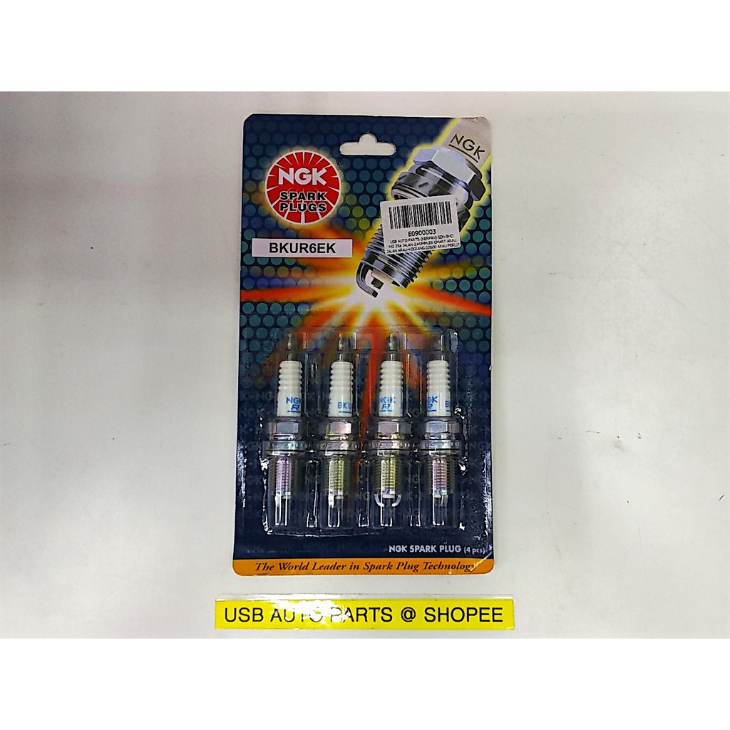 Original NGK Spark Plug (BKUR6EK) - Perodua Kembara 