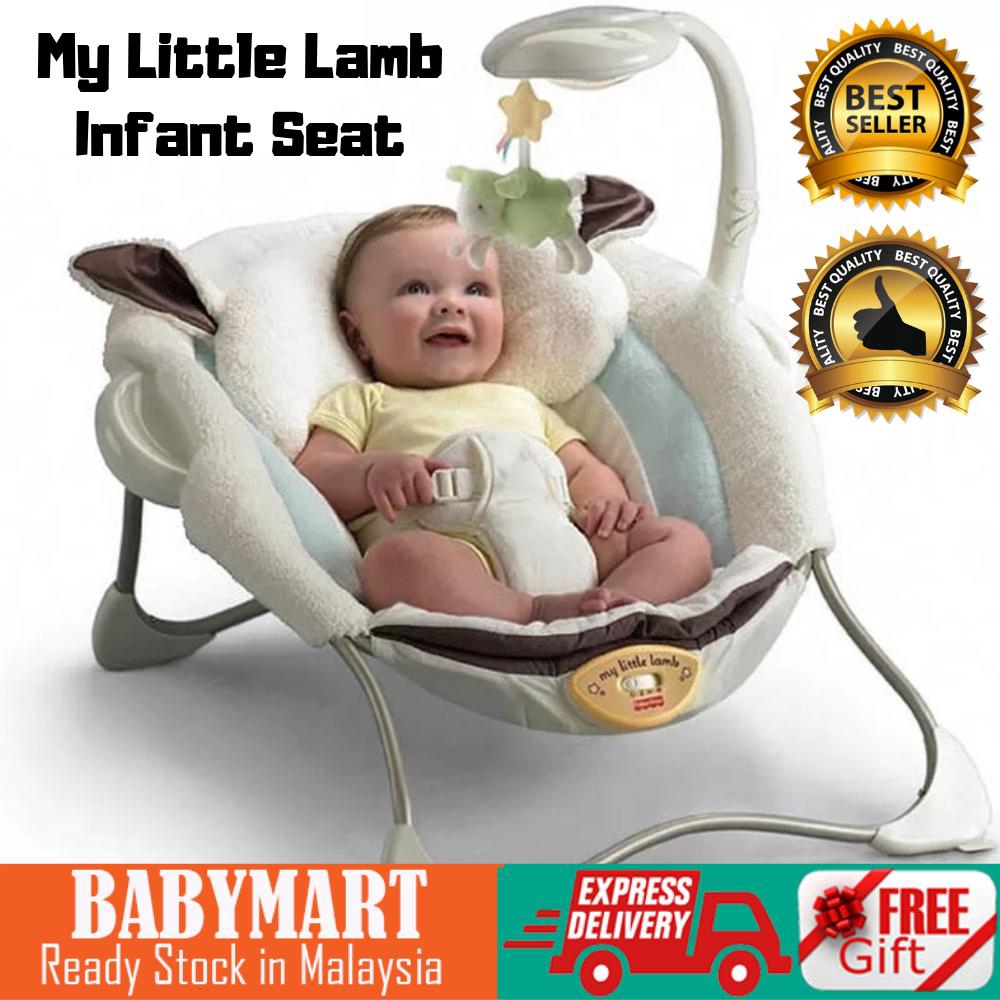 lamb baby bouncer