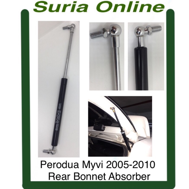 Perodua Myvi 20052010 REAR BONNET ABSORBER  New Replacement Part