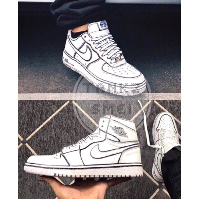 nike air force x jordan