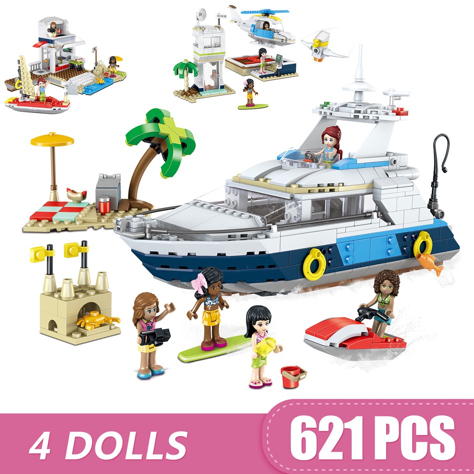 lego friends small boat