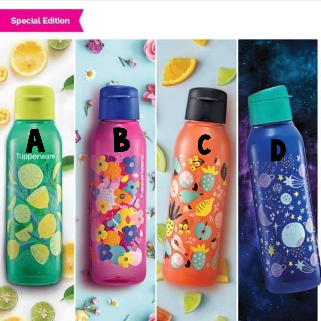 Tupperware Artz Series Eco Bottle 750ml  (1pc