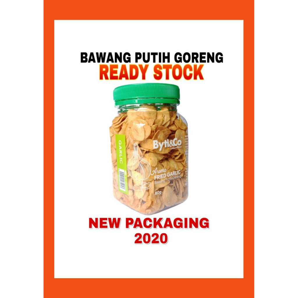 Bawang Putih Goreng Crispy Bawang Putih Rangup Bawang Putih Crispy