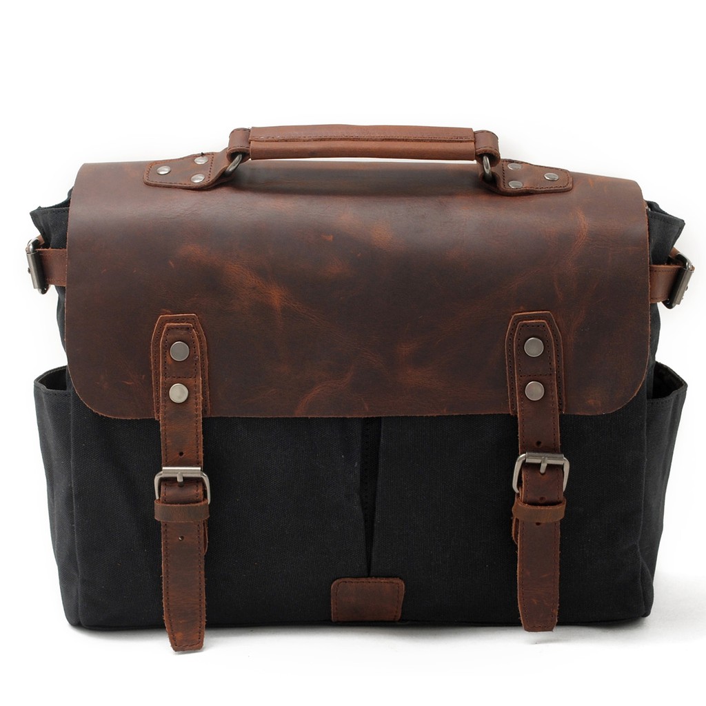 heavy duty leather briefcase