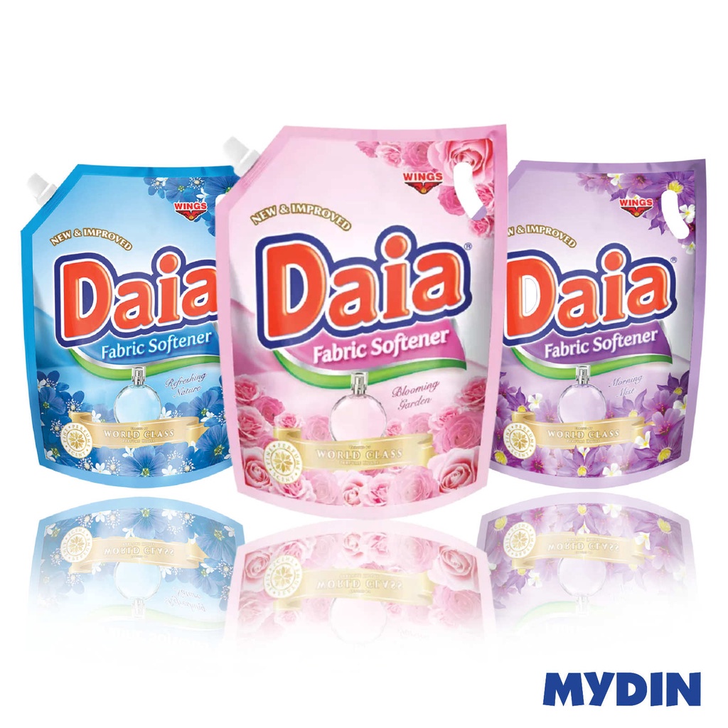 Daia Fabric Softener 1 8l 3 Scents Shopee Malaysia