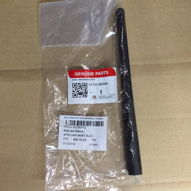 PERODUA ORIGNAL ROD,ANTENNA MYVI LAGI BEST/ALZA  Shopee 