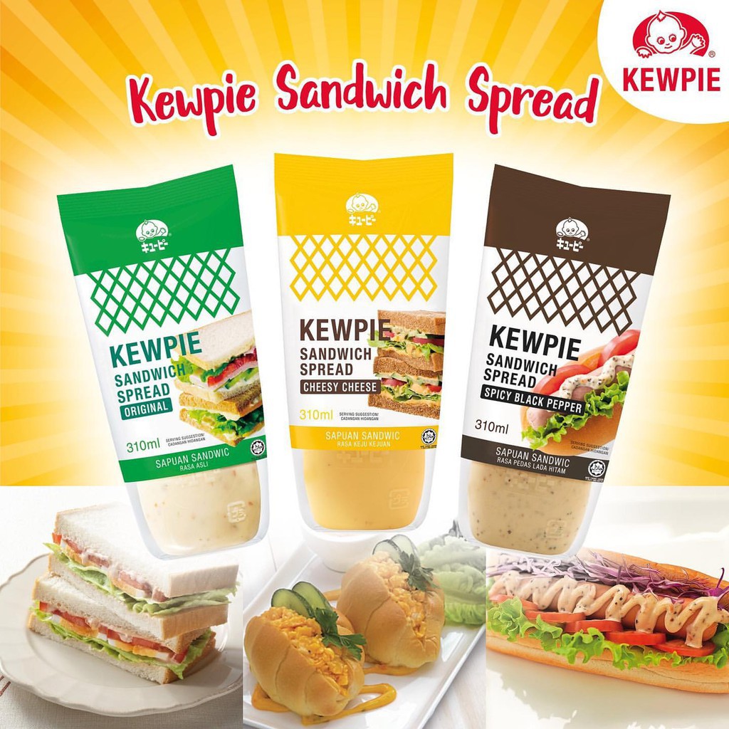 Mayo Kewpie for Diet Healthy Mayonnaise / Sandwich Spread 130ml ...