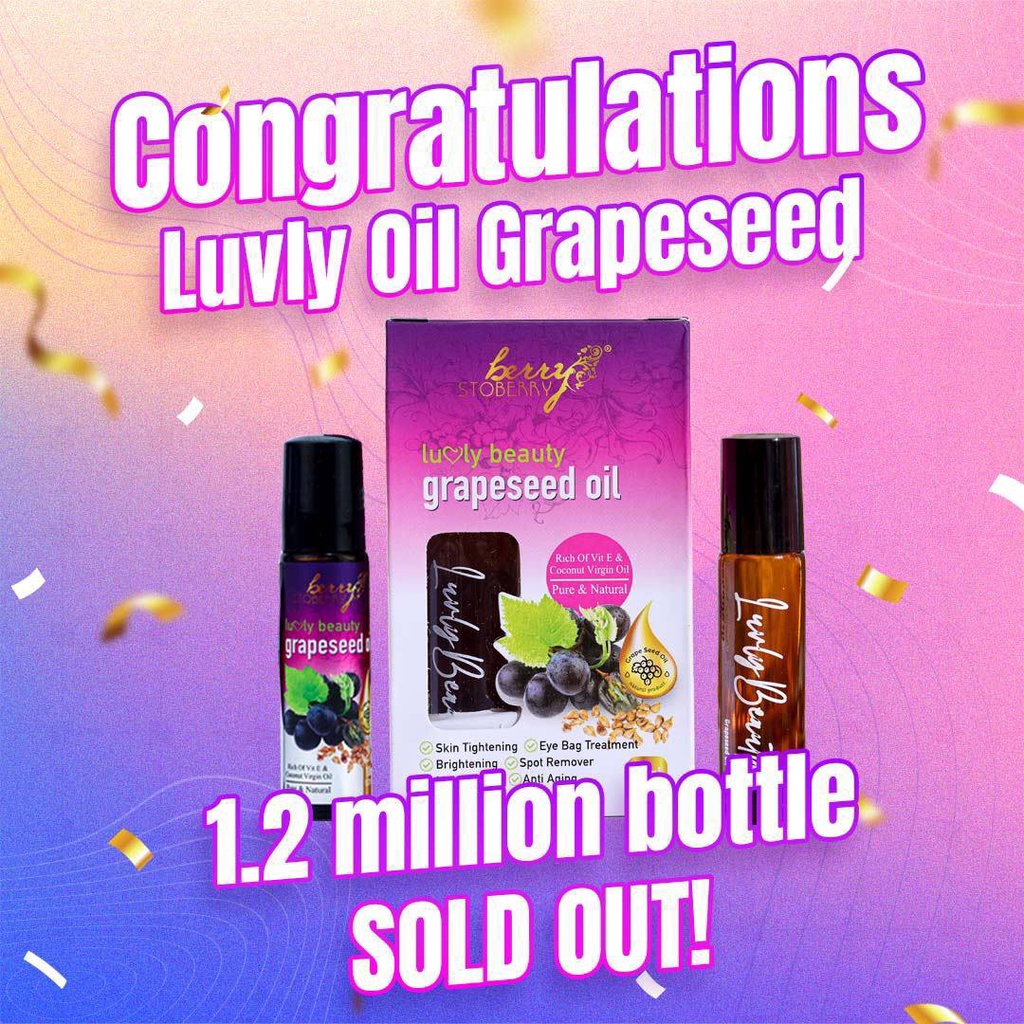 GRAPESEED OIL BY BERRY STOBERRY ORIGINAL HQ READY STOCK Shopee Malaysia
