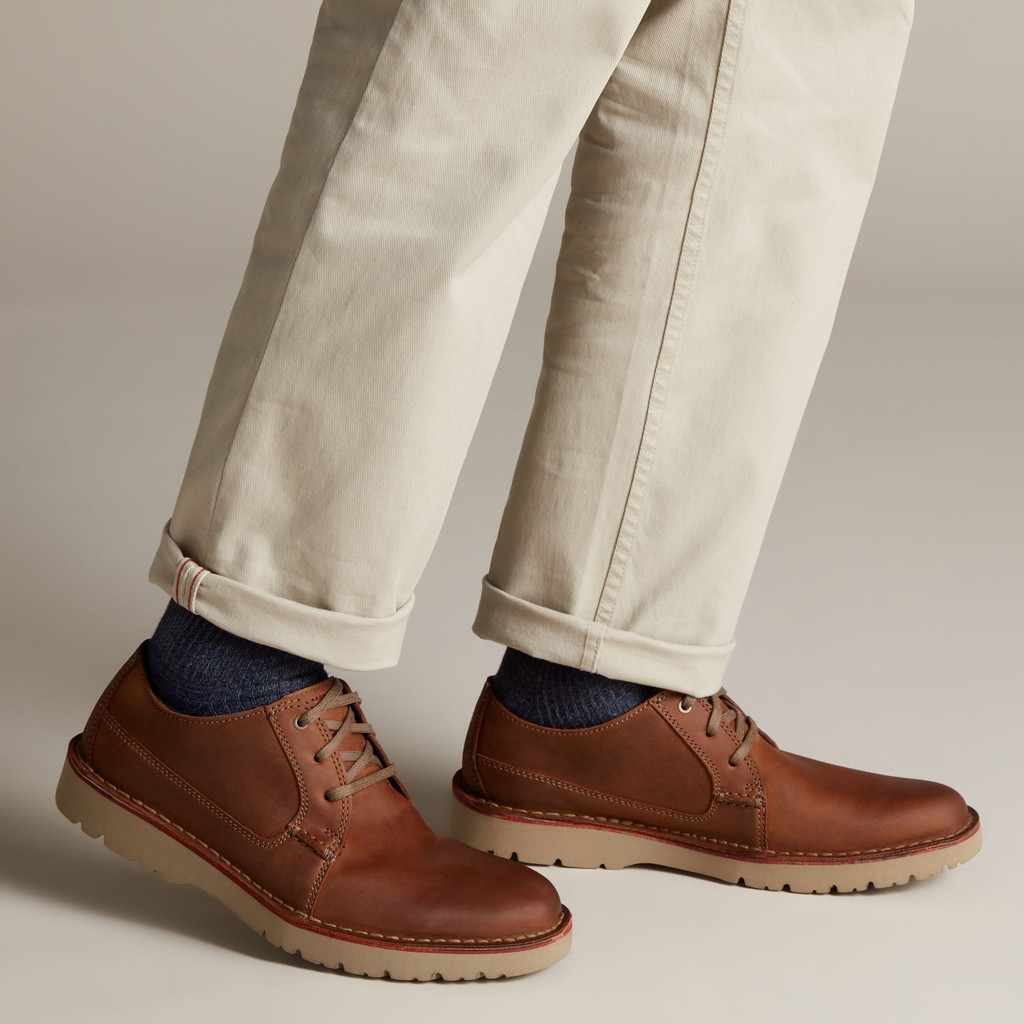 clarks vargo plain shoes