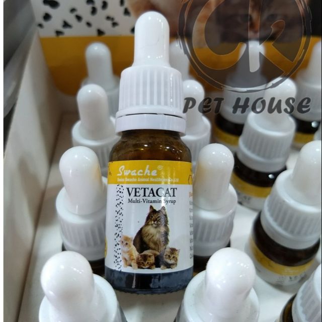Swiss Swache Vetacat Multivitamin Syrup for Cats 10ml
