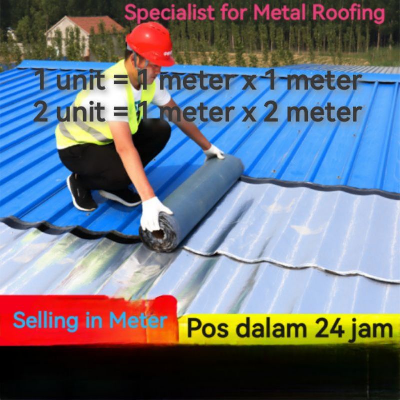 3mm Waterproof Tape Professional Aluminum Foil Polypropylene Asphalt Tape/Repair Metal Roof Gam Bumbung /WaterProof tape