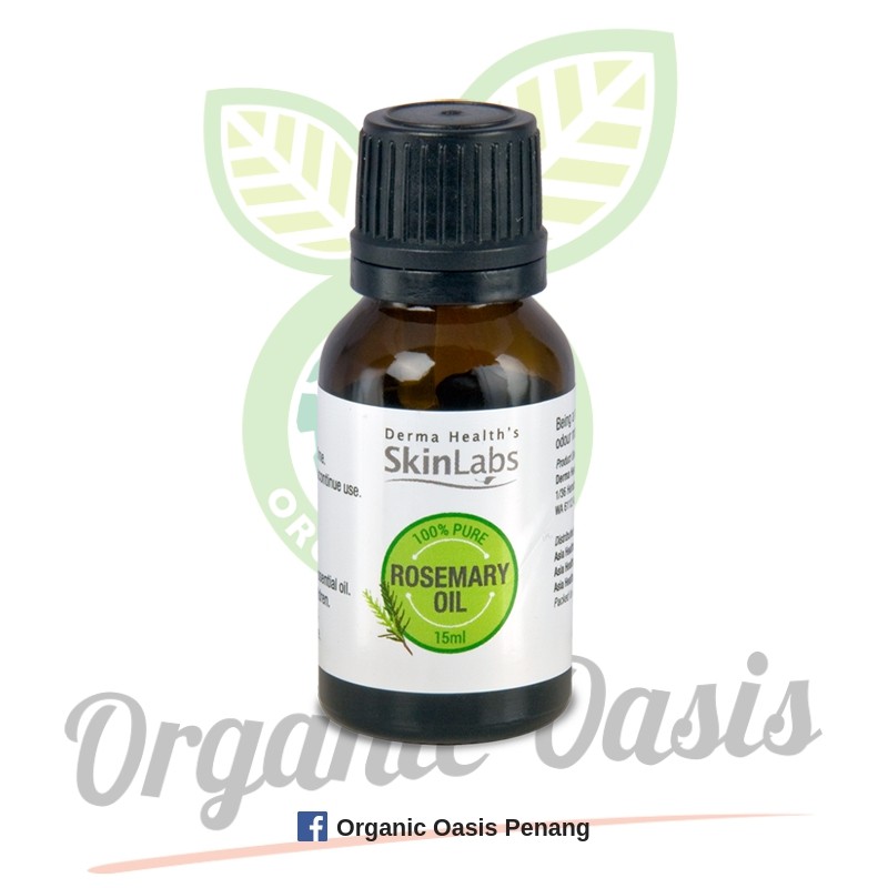 Derma Health's Skinlabs Rosemary Oil 15ml (100% Pure Essential Oil) | Promote Hair Growth