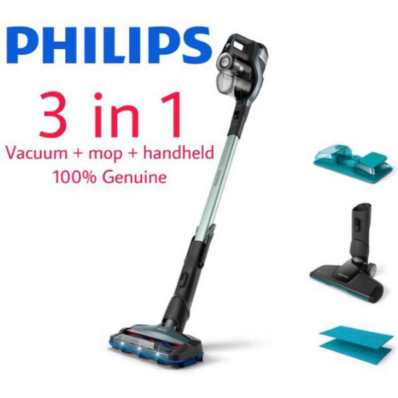READY STOCK !!! Philips SpeedPro Max Aqua Cordless Stick Vacuum Cleaner