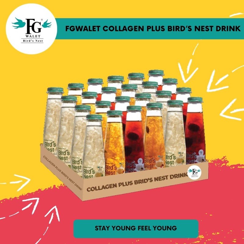 FG Walet Birds Nest Drink by Fouziah Gous (1 carton = 24 botol