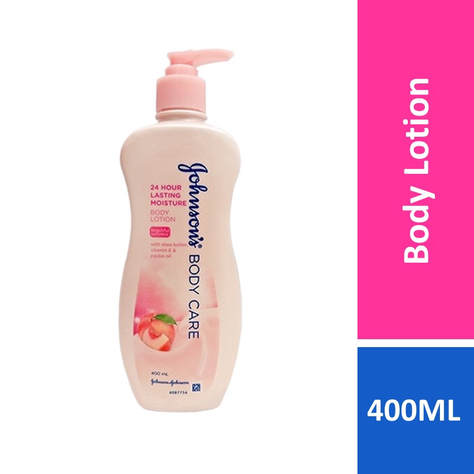 Johnson's Body Care 24Hr Lasting Moisture Body Lotion 400ml Shopee