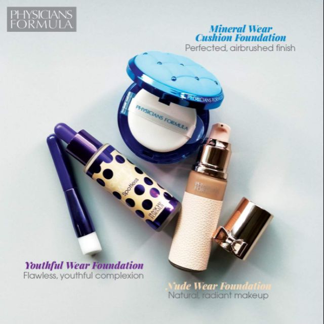 Physicians formula youthful wear spotless foundation Brand new Shopee