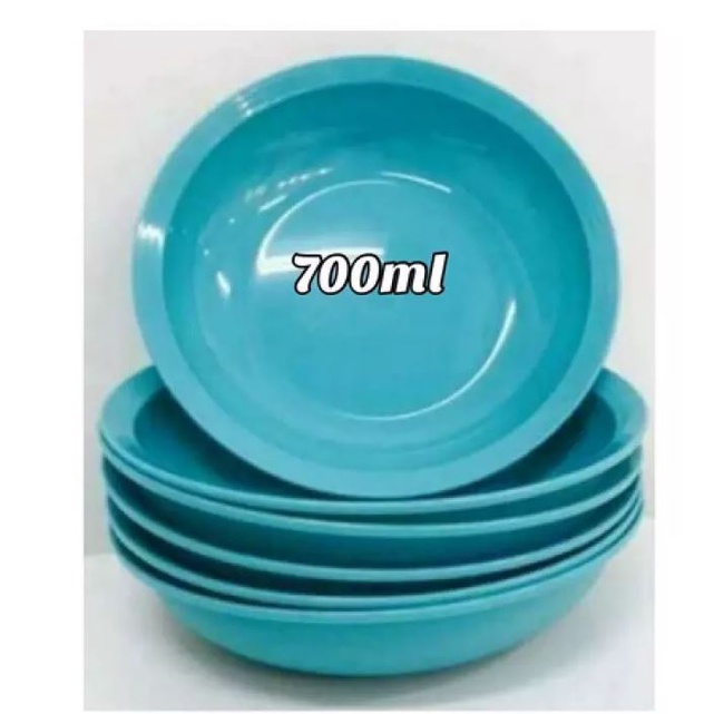 (Tupperware) Plate O Bowl (4) 400ml Shopee Malaysia