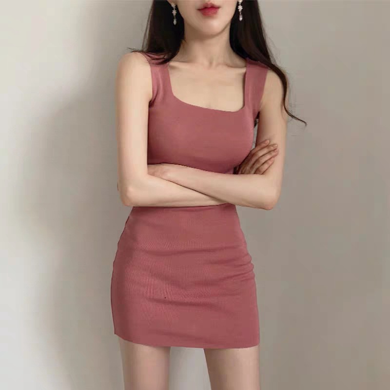 tank top dress korea