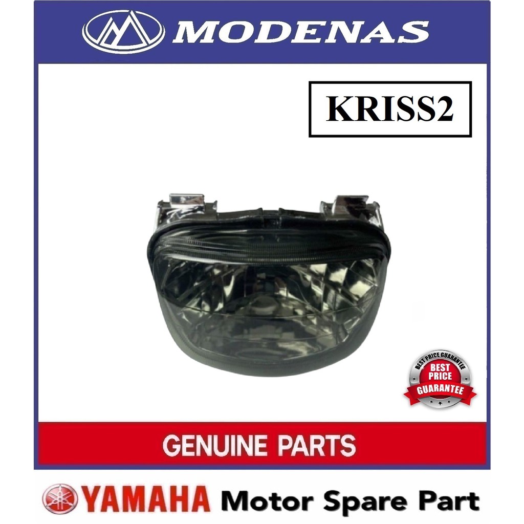 MODENAS KRISS2 TINTED HEAD LAMP ASSY HEADLAMP HEADLIGHT HEAD LIGHT