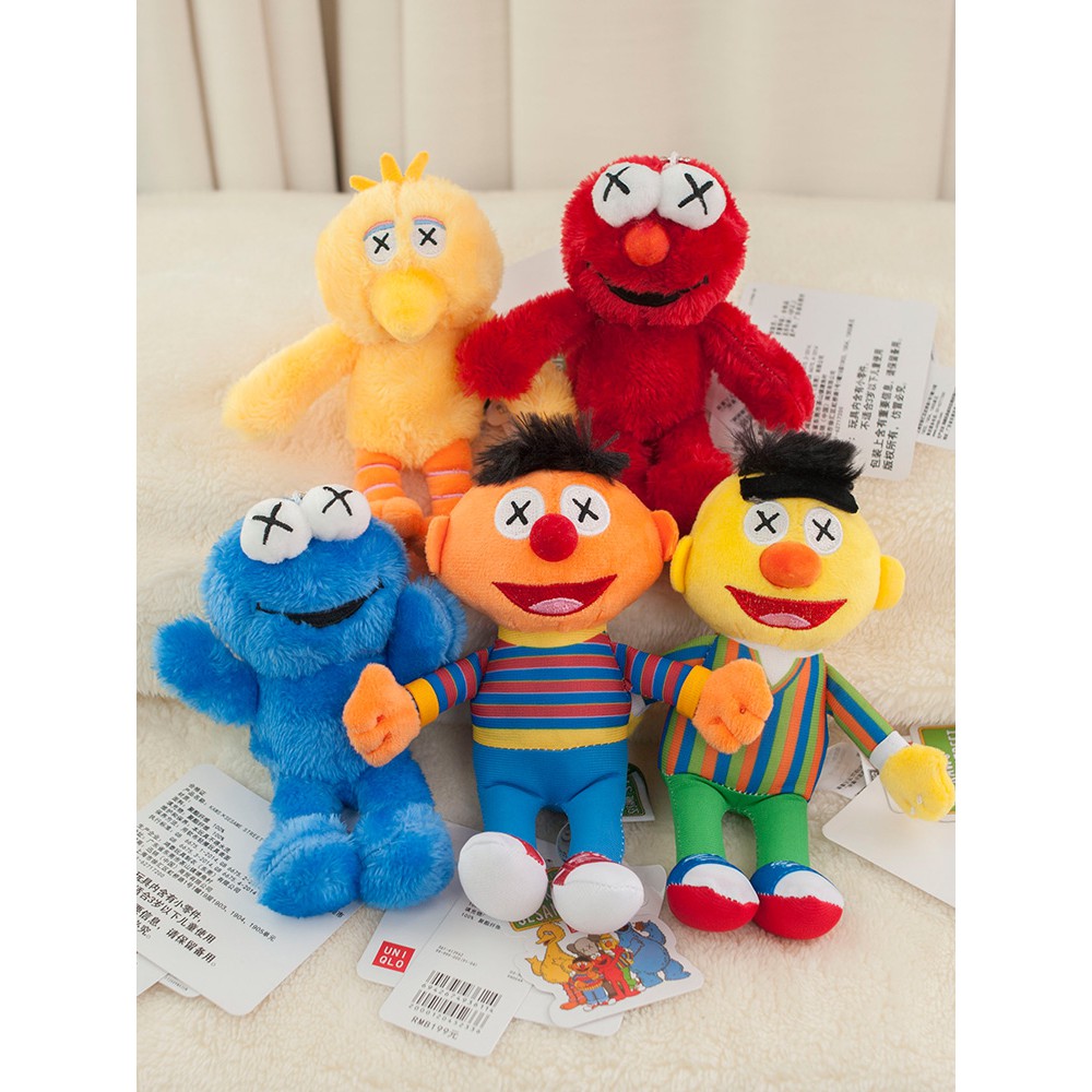 uniqlo sesame street doll