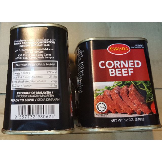 Buy Corned Beef Pawada Halal Seetracker Malaysia