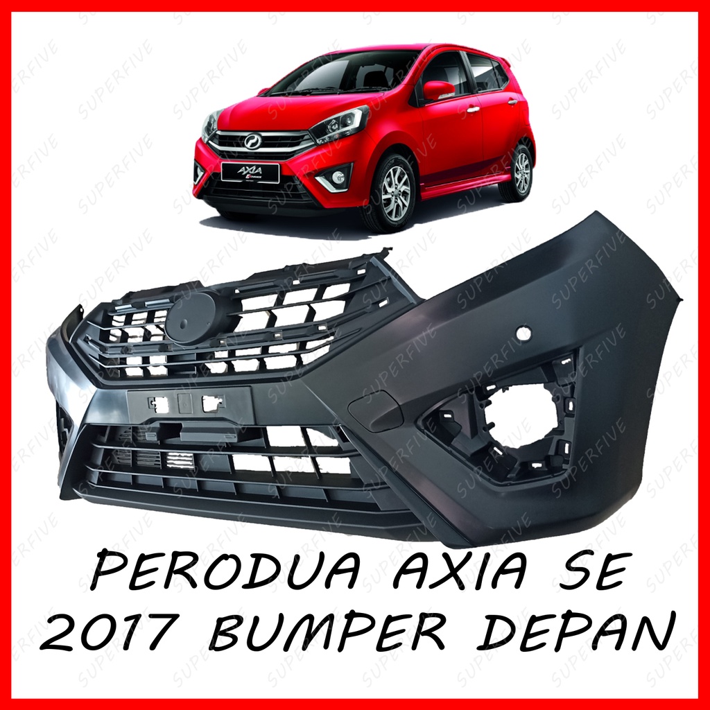 PERODUA AXIA SE ADVANCE 2017 FRONT BUMPER / BUMPER DEPAN Shopee Malaysia