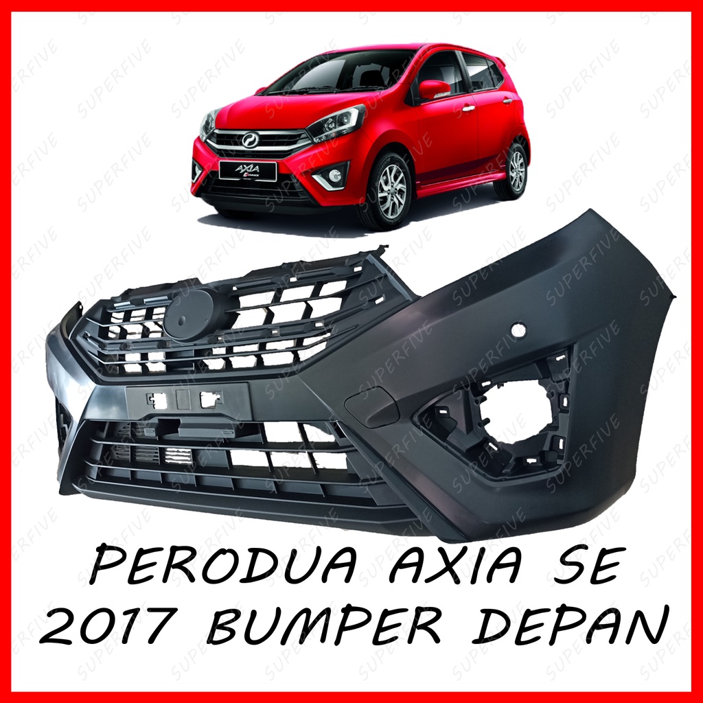 Perodua Axia Se Advance Front Bumper Bumper Depan Shopee Malaysia