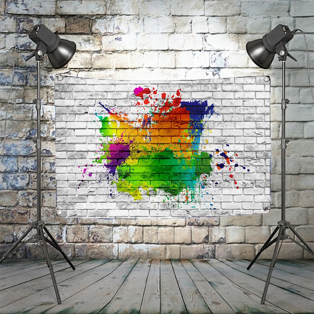 Bedroom Background Decor Poster Banner Hanging Painting Cloth Art Graffiti Wall Shopee Malaysia