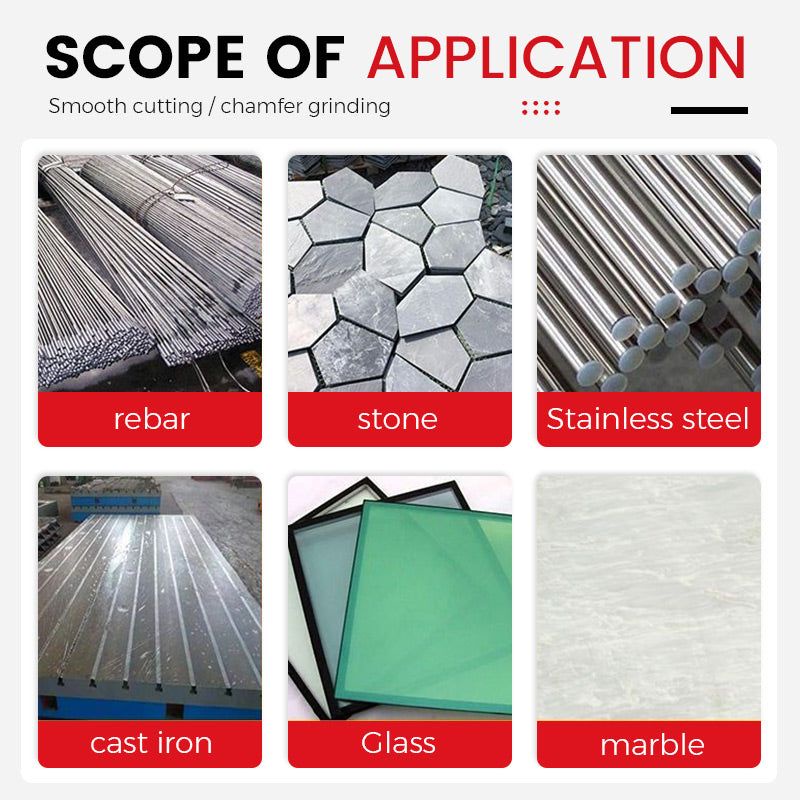 Reliable Multi Diamond Saw Blade 100mm Metal Cutting Disc Steel Bars Graphite Marble Cut Off Wheel Angle Grinder Circ... - Image 5