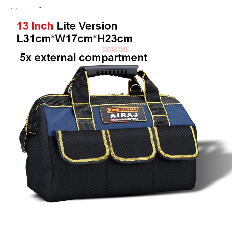 DrHome 13 inch ABS based canvas lite version tool bag Shopee Malaysia