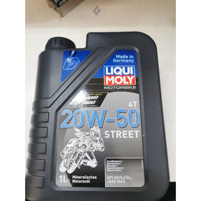 LIQUI MOLY MOTOBIKE OIL 4T 20W-50(100% ORIGINAL) | Shopee Malaysia