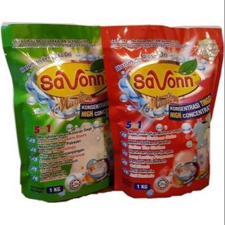 Savonn Magic 5 in 1 | Sabun Basuh Baju 1kg (SHP0080 SM ...