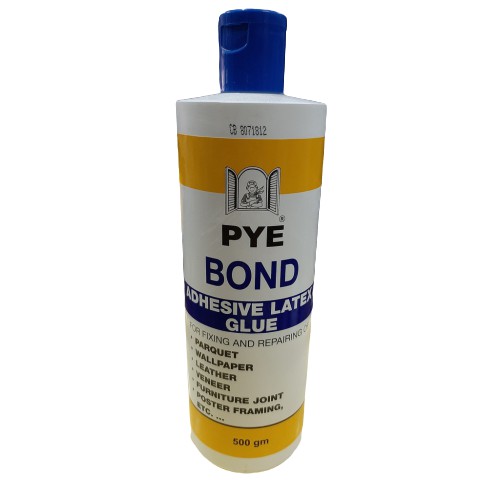 PYE Bond 500gm & 400gm Adhesive Latex Glue Wood & Paper / Glue Kayu
