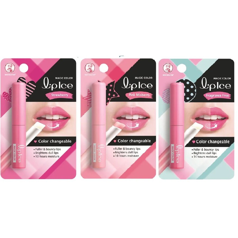 Mentholatum Magic Color Lip Ice Colour Changeable 2g ( variety colour
