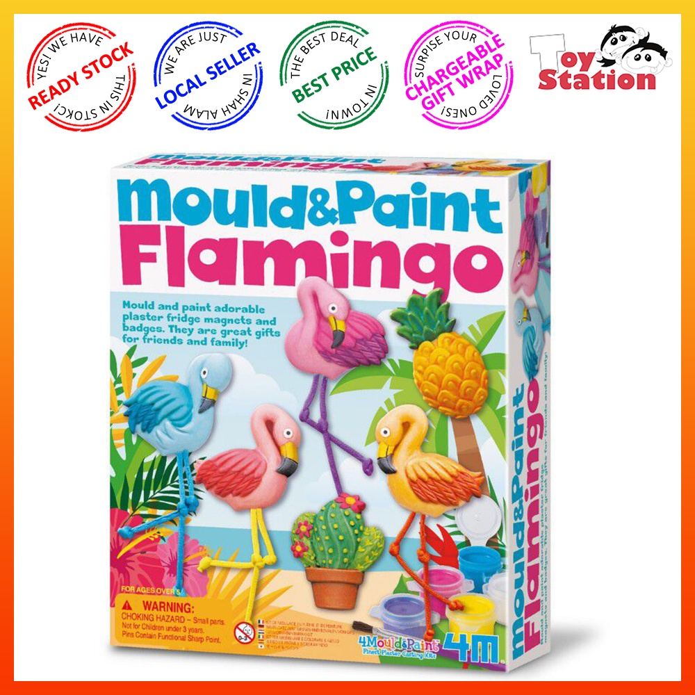 Mould & Paint Flamingos 