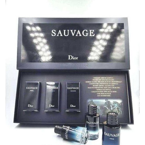 Dior Sauvage Perfume Set for Men With 3 x 10ml - HQ++ ...