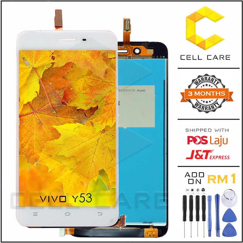 Cellcare Vivo Y53 Vivo 1606 Lcd Glass Touch Screen Digitizer 3 Months Warranty Shopee Malaysia