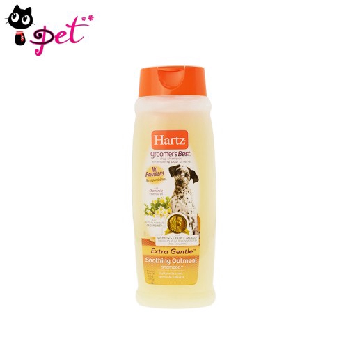 Hartz Groomer's Best Soothing Oatmeal Shampoo for Dogs (532ml) Shopee