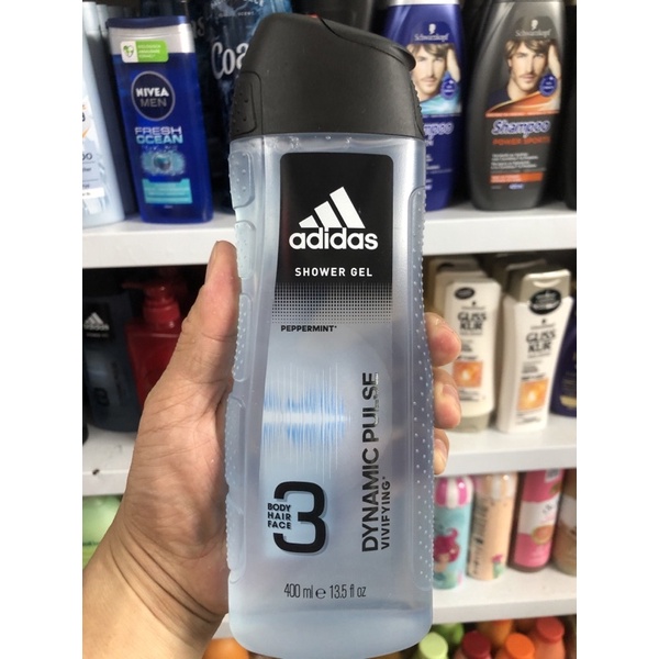 Adidas 3 IN 1 ADIDAS Shower Gel Shampoo 400ML Shopee Malaysia