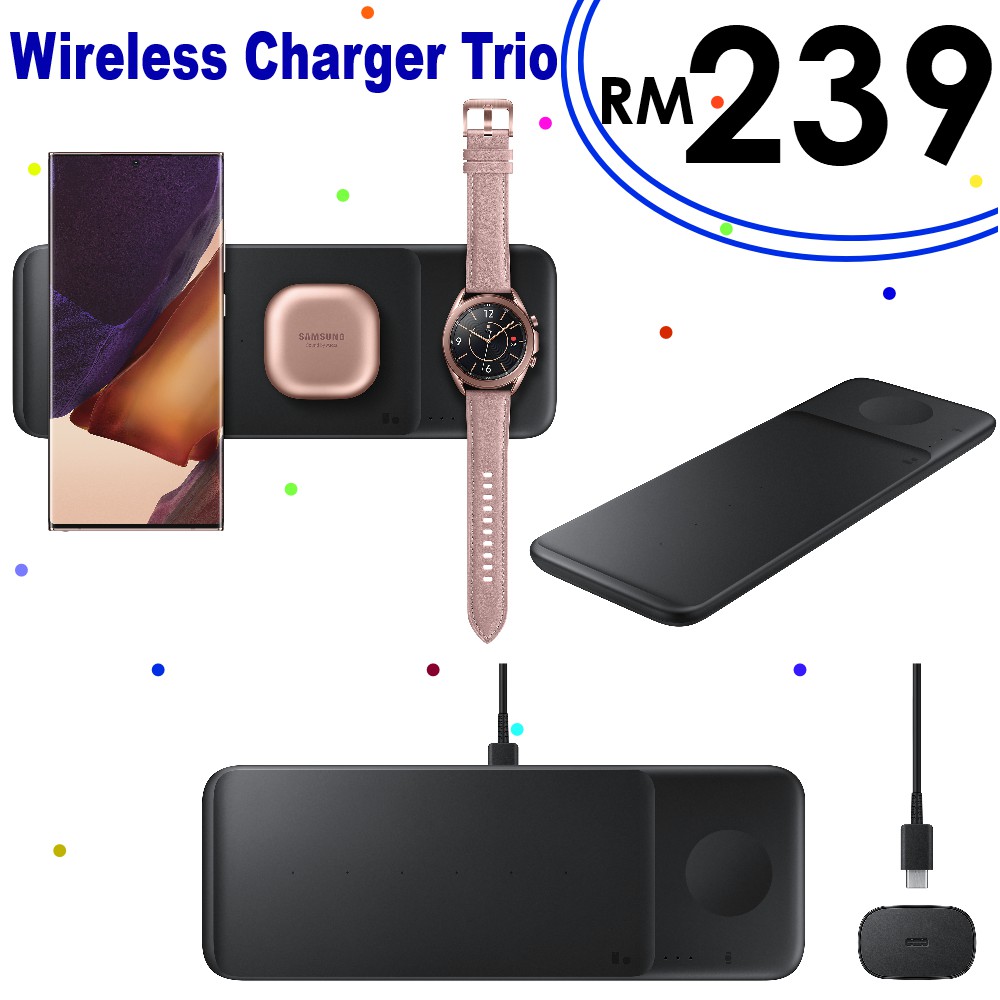 Wireless Charger Trio (EP-P6300) 100% Original Malaysia