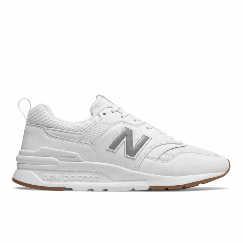 new balance all white sneakers