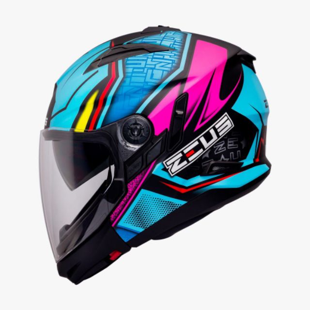 Helmet Fullface ZEUS Double Visor Shopee Malaysia