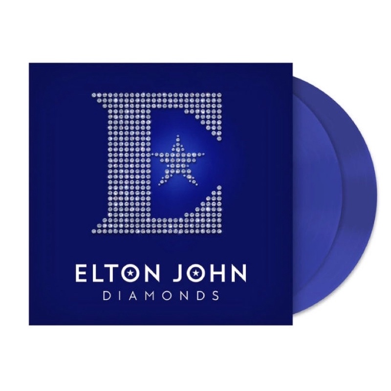 Elton John - Diamonds LP [Blue Coloured Vinyl]