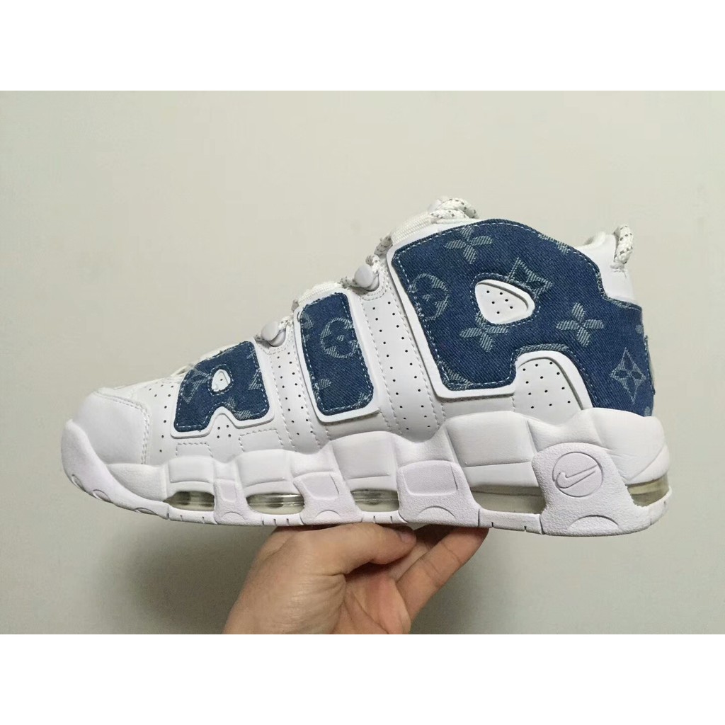 carbón fluido Suavemente Louis Vuitton x Supreme x Nike Air More Uptempo | Shopee Malaysia