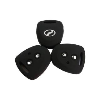 Sarung kunci kereta Pure Silicone Key Cover Case Perodua Axia 2 Button