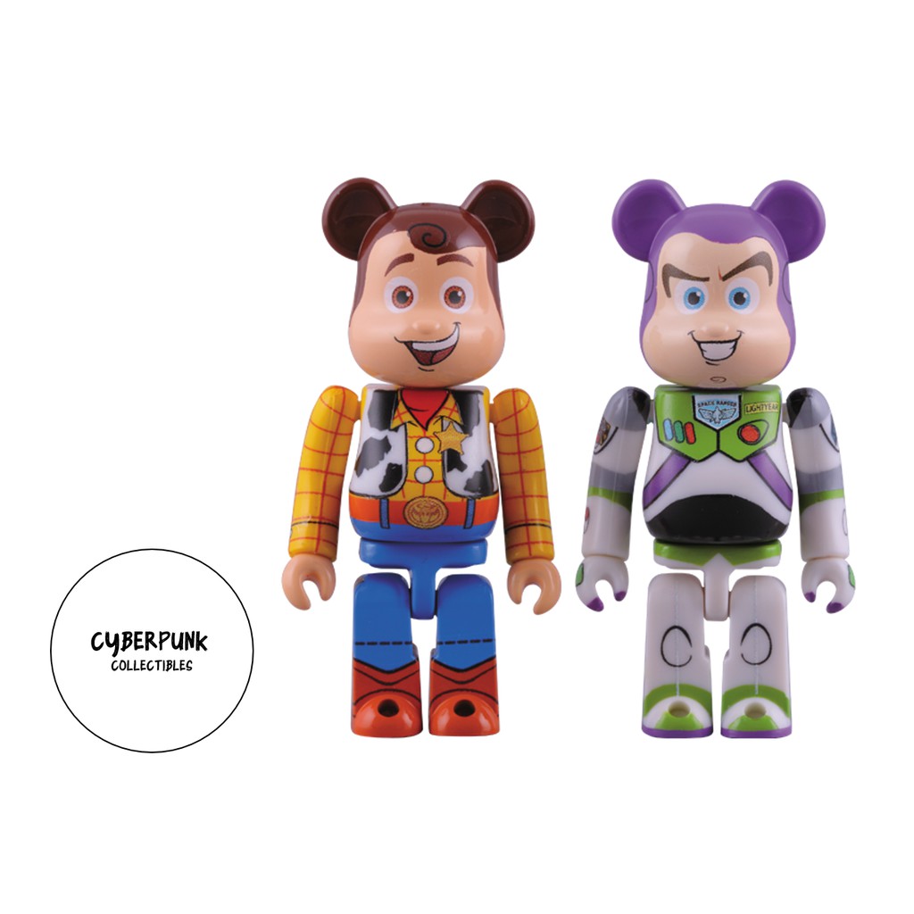 BE@RBRICK Bearbrick Toy Story 3 Woody & Buzz 100% | Shopee Malaysia